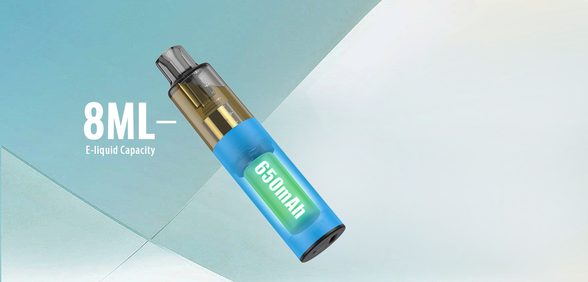 Indulge in up to 4000 puffs with the rechargeable 650mAh battery and a 6ml e-liquid capacity.